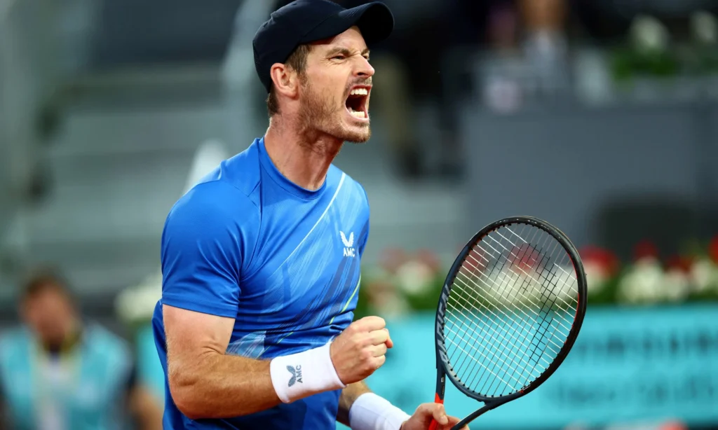 2022 andy murray madrid open r1